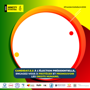Candidat.e.s à l'élection présidentielle, engagez-vous à protéger et promouvoir les droits humains.