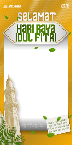 SELAMAT HARI RAYA IDUL FITRI-SMP BILTER