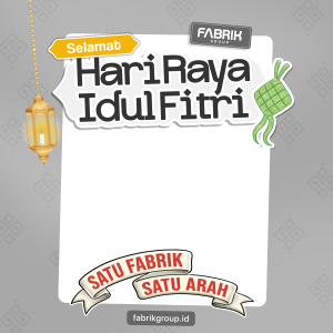 Twibbon lebaran fabrik group 2026