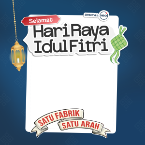 Twibbon lebaran digital 360