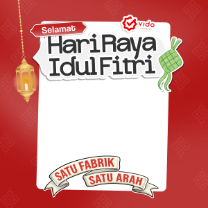 Twibbon lebaran Vido garment