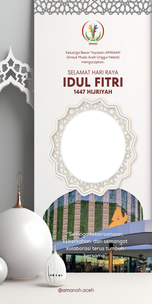 SELAMAT IDUL FITRI 1447H by AMANAH