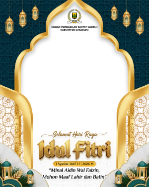DPRD KABSI Eid Mubarak