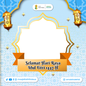 Twibbon Selamat Hari Raya Idul Fitri Masjid FF