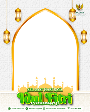 IDUL FITRI 1447 H BAZNAS TRENGGALEK