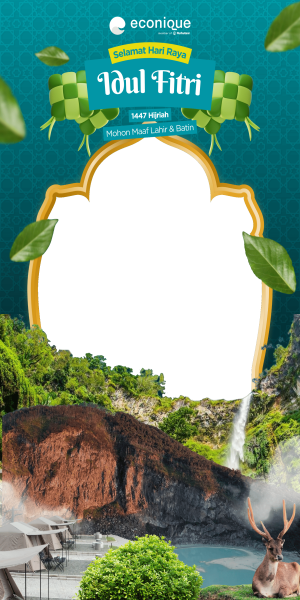 Econique Twibbon 1 Idul Fitri 2026