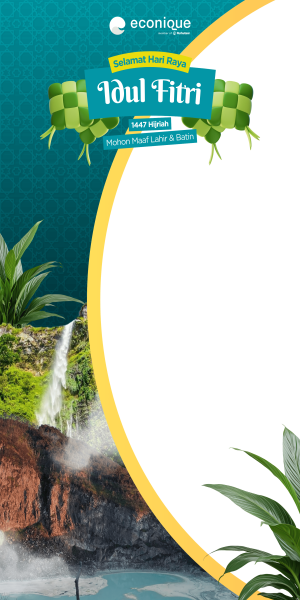 Econique Twibbon 3 Idul Fitri 2026