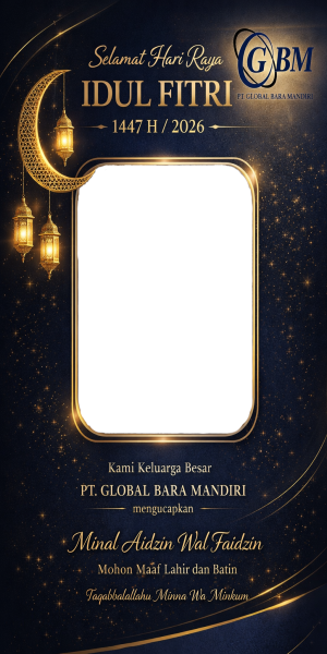Twibbon Selamat Idul Fitri PT. GBM