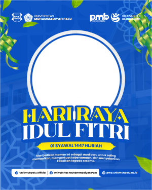 Bersama Unismuh Palu, Sambut Idul Fitri dengan Hati yang Suci