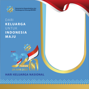 Hari Keluarga Nasional 32 Tahun (Twibbon 2)