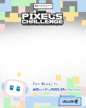 Twibbon Trending PIXELS Challenge 2.0 – Gratis Tanpa Watermark